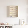 vidaXL Nástěnná vitrína s policí Béžová 40 x 8,5 x 54 cm Náhled obrázku produktu 2