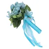 Hochzeit Bouquet,Hochzeit Brautstrauß,Künstliche Produktbild-Vorschau 6