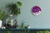 Holzuhr 30fi cm wanduhr - Blumen Produktbild-Vorschau 2