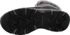 The image shows the sole of a gray Skechers winter boot. Voir les images du produit