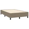 The Living Store Boxspringbett mit Matratze & LED Taupe Produktbild-Vorschau 5
