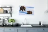 MuchoWow® Poster Braunbären im Schnee 60x40 cm - Produktbild-Vorschau 4