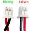 plug cable RTC CMOS Battery CR1220 with Cable 10cm and Produktbild-Vorschau 2