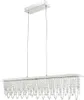 Design LED Hängelampe mit Kristallen und Fernbedienung Produktbild-Vorschau 6