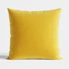 Poszewka dekoracyjna żółta 40 x 40 cm Podgląd zdjęcia produktu 1
