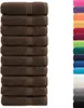 vidaXL Serviettes de douche haut de gamme SOLUND 10 pièces Voir les images du produit 1