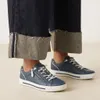 Jana Damen Sneaker flach mit Reißverschluss Vegan, Navy, 39 Produktbild-Vorschau 6
