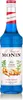 A bottle of Monin Blue Curacao syrup. Produktbild-Vorschau