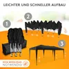 Kronenburg Faltpavillon 3x6m - Wasserfest, UV-Schutz 50+, 6 Produktbild-Vorschau 3
