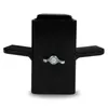 A black metal log splitter wedge is shown against a white background. Produktbild-Vorschau