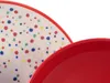 CreaTable, 24243, Joy Rot-bunt, Tellerset 12-tlg, Steinzeug Produktbild-Vorschau 8