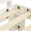 Homestyle4u drevená posteľ 120x200 s matracom a lamelovým Náhľad obrázku produktu 7