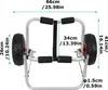 Carrello per kayak Carrello per canoa Carrello per barche Anteprima dell’immagine prodotto 2