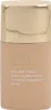 A close-up studio shot of an Estée Lauder Double Wear foundation bottle with a gold cap. Produktbild-Vorschau