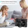 aparat cyfrowy 4K, cyfrowa kamera wideo, 64 MP, podwójny Podgląd zdjęcia produktu 9