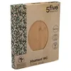 5five Simply Smart WC-Sitz Bamboo, Toilettensitz , Bambus, Anteprima dell’immagine prodotto 3