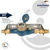 Hauswasserzähler Kombi-Set, Baulänge 260 mm, inkl. Bügel 1 Produktbild-Vorschau 2