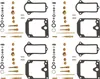 4 PCs Motorrad Vergaser Reparaturkit Carb -Umbau Überholung Produktbild-Vorschau 1