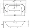 Aqua For You | Besco Vitae Badewanne Akryl - 160x75cm - Mit Produktbild-Vorschau 8