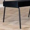 Bronx71 Esszimmerbank Samt Espen schwarz 190 cm Produktbild-Vorschau 6