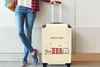 MuchoWow® Koffer Handgepäck Trolley Rollkoffer Kleine Produktbild-Vorschau 5