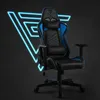 Fauteuil gaming SENSE7 Spellcaster en simili cuir noir et Voir les images du produit 10