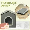 PawHut : niche pour chat, maison pour chat, cabane pour Voir les images du produit 5