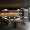 Sistema di binari Briloner Rail, alimentazione, accessori, Anteprima dell’immagine prodotto 8