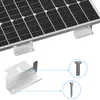 set di 4 staffe per pannelli solari Staffa fissa ad angolo Anteprima dell’immagine prodotto 6