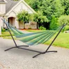 Outsunny Hängemattengestell Metall mit Haken 280x120x110 cm Produktbild-Vorschau 11