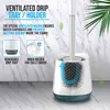 Strex Scopino per WC in Silicone con Supporto - Asciugatura Anteprima dell’immagine prodotto 3