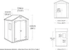 Szopa ogrodowa Keter Manor 6x5DD, 1,75 m x 1,45 m Podgląd zdjęcia produktu 29
