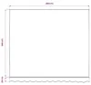 Vidaxl LaFeldoek 300x250 cm Leinwand Anthrazit Anteprima dell’immagine prodotto 4
