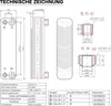 Wymiennik ciepła Wiltec 50 płyt, maks. 210 kW, 4 m³/h 2,00 Podgląd zdjęcia produktu 7