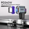 INF Adapter Type-C 24Pin T-Shaped 8K/40Gbps 240W z Podgląd zdjęcia produktu 2