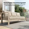 MeXo Gartenmöbel Set Aluminium 5-tlg. Gartenlounge Set für Produktbild-Vorschau 7