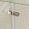 AICA 80x185cm Schwenktür mit Seitenteil，6mm NANO Produktbild-Vorschau 4