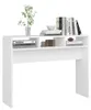 vidaXL Konzolový stôl biely 105x30x80 cm z umelého dreva Náhľad obrázku produktu 6