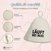 Sauna przenośna "Saunahut" firmy LoWell, wykonana z filcu – Podgląd zdjęcia produktu 3