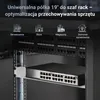 Półka Extralink specjalnie do szafy sieciowej 1U 250 mm, Podgląd zdjęcia produktu 4