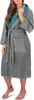 normani Uni Baumwoll-Bademantel Produktbild-Vorschau 6
