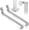 Two metal hooks for hanging wreaths or decorations on doors, with a third hook visible in the background. Produktbild-Vorschau
