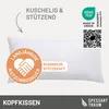 Daunenkissen 40x80 cm 3-Kammerkissen Kopfkissen Kissen Produktbild-Vorschau 3