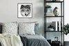 MuchoWow® Gerahmtes Poster Wolf mit verschneitem Kopf in Produktbild-Vorschau 2