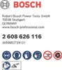 BOSCH ŘEZACÍ ČEPEL NA KOV 125mm x 1,0mm x 22mm STANDARD NA Náhled obrázku produktu 4