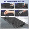 Vigevee 2x Auffahrrampe Bordsteinrampe Gummi mit Griff  Produktbild-Vorschau 3