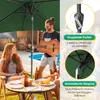 Ombrellone Clanmacy rettangolare per balcone Ø210x140cm Anteprima dell’immagine prodotto 4