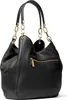 MICHAEL KORS LILLIE Large Hobo Bag aus schwarzem Leder, Produktbild-Vorschau 11