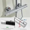 Duschsystem mit Thermostat Duscharmatur Regendusche Produktbild-Vorschau 8