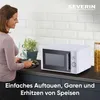 Severin 7772000, Pracovní deska, Samostatná mikrovlnná Náhled obrázku produktu 4